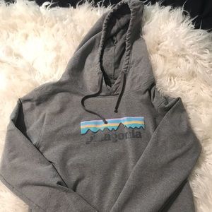 Gray Patagonia hoodie